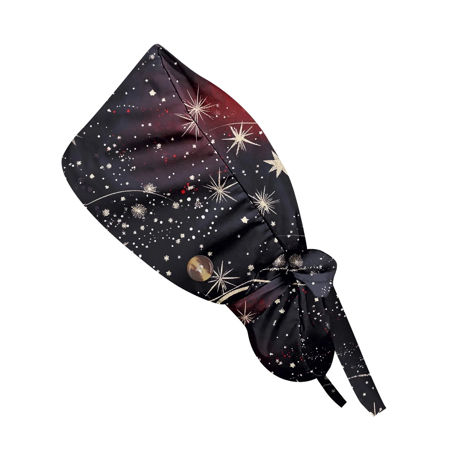 Christmas scrubs caps Pet shop hats Beauty Cleaning cap Wholesale prices cotton pet grooming nursing scrubs work cap