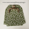 Machine Embroidery Extended Mobile Phone Bag Fabric