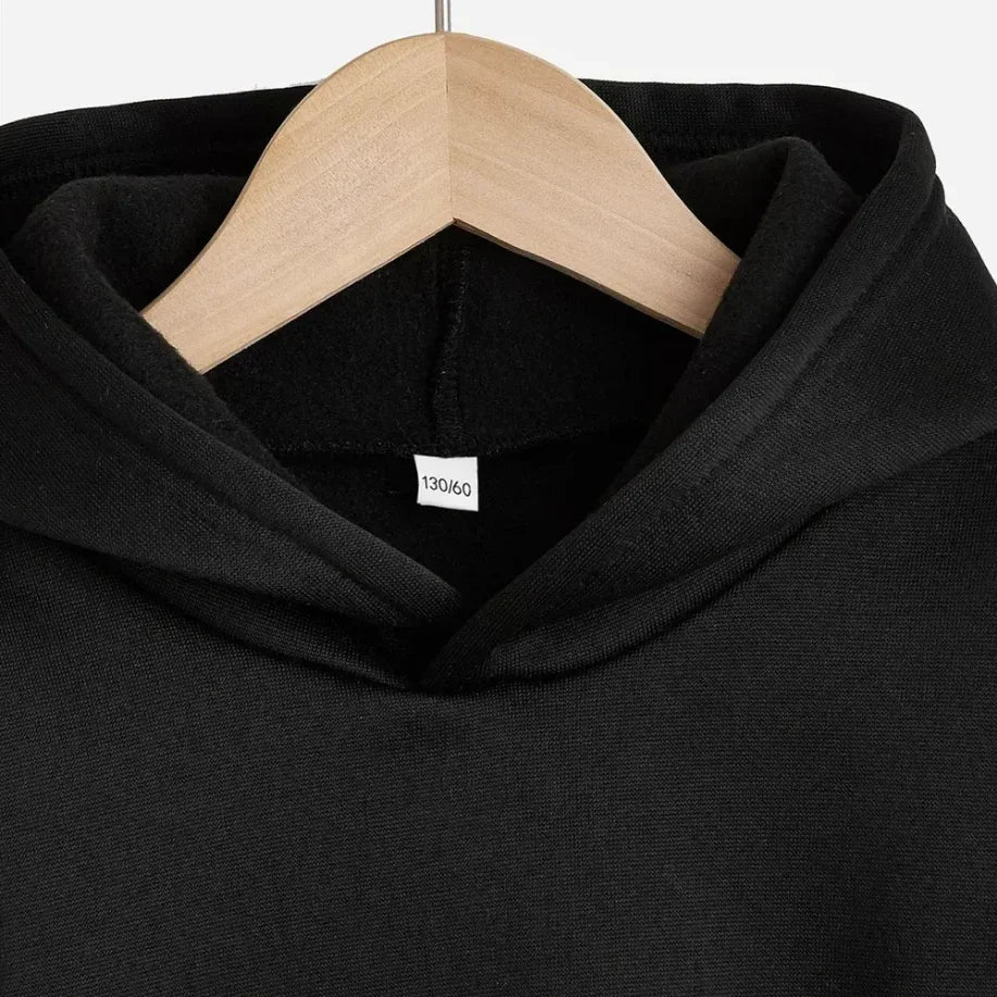 Autumn and Winter Children's Warm Hoodie Hooded Sports Shipment Cartoon Casual Outdoor Clothing Comfortable and Soft