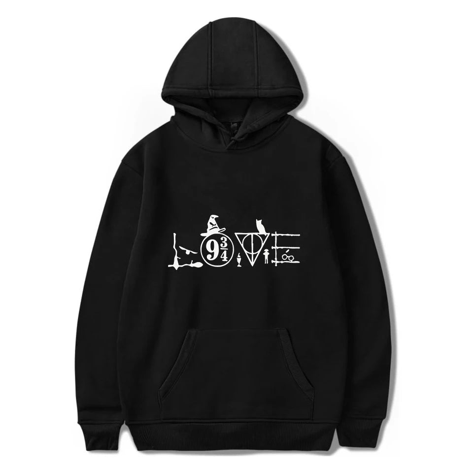Harrys Glasses Printed Sweatshirt Hoodies Women/Men Casual Harajuku Hoodie Sweatshirts Fashion Fleece Jacket Coat Brand Clothes