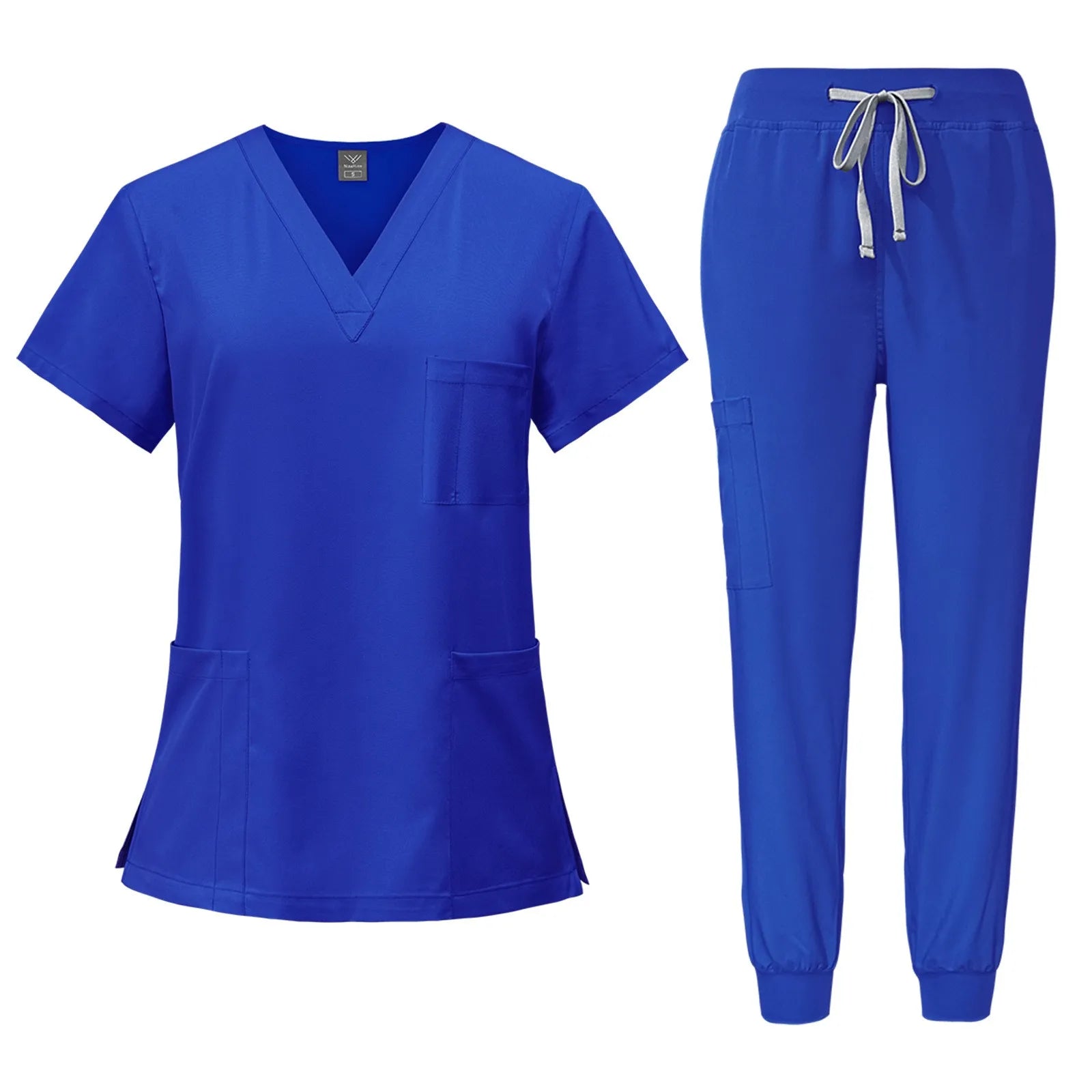 Nursing Beauty Salon Work Clothes Short sleeved Health Services Nursing Suits Summer Fashion Pet Surgical Doctor Costume Women