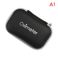 Pulse Oximeter Monitor Finger Pulse Oxymeter Digital Oxygen Meter Zipper Bag