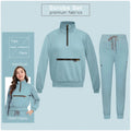 Surgical Uniforms Woman Beauty Salon Spa Work Clothes Long Sleeve Nursing Sets Medical Uniforms Clinical Suits Top Jogging Pants