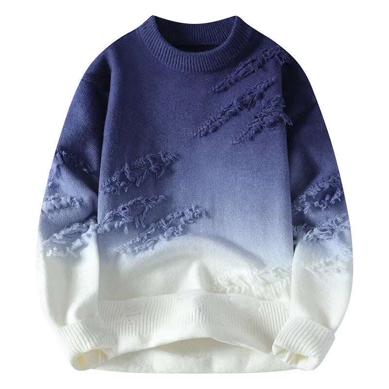 Winter Sweaters for male men thick O-neck sweater men Student youth sweaters autumn Men's wool Casual Knitwear Pullover