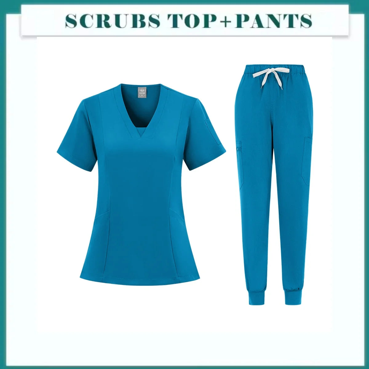 Scrub Sets Uniform Women Joggers Hospital Accessories Medical Surgical Gown Pharmacy Healthcare Work Wear Unisex Mens Scrub Soft