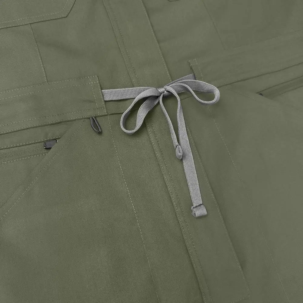 New Nurse Clothing Jumpsuits Medical Surgical Coverall Uniforms Beauty Salon SPA Clinic Pet Scrub Workwear High Quality Bodysuit