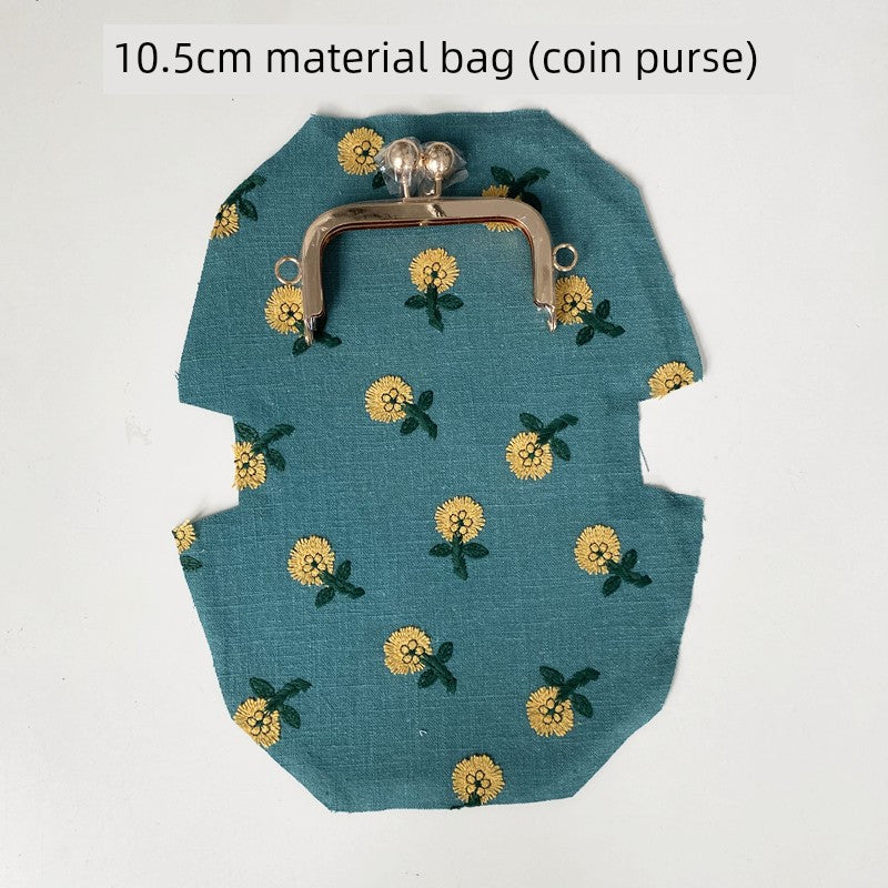 Machine Embroidery Extended Mobile Phone Bag Fabric