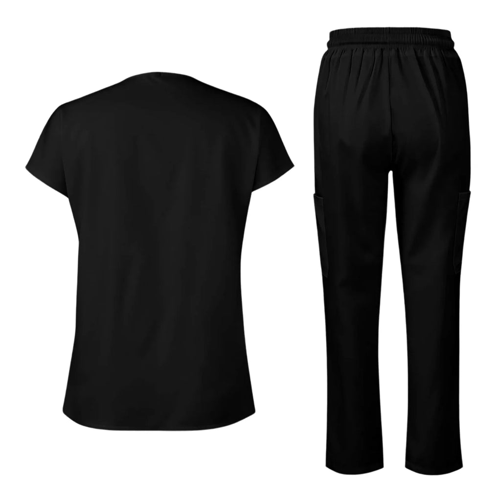 Scrubs Medical Uniform Women and Man Scrubs Set Medical Scrubs Top and Pants