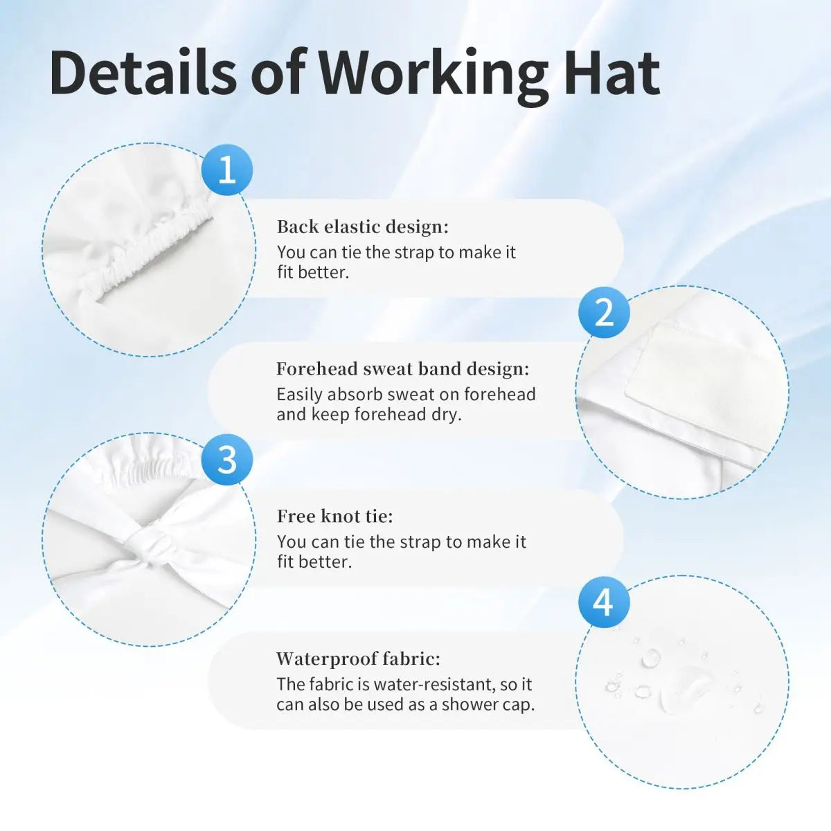 Custom Cartoon Capybara Medical Staff Scrubs Hat Women Men Comic Doctor Nursing Surgical Cap Scrub Caps