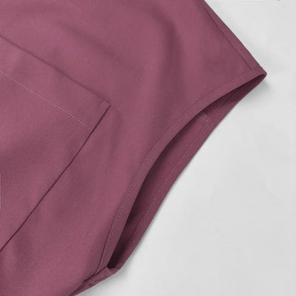 Wholesale Medical Apparel Scrub Uniform Women Short Sleeved Scrubs Jumpsuit Medical Hospital Clothing Scrub Uniforms with Pocket