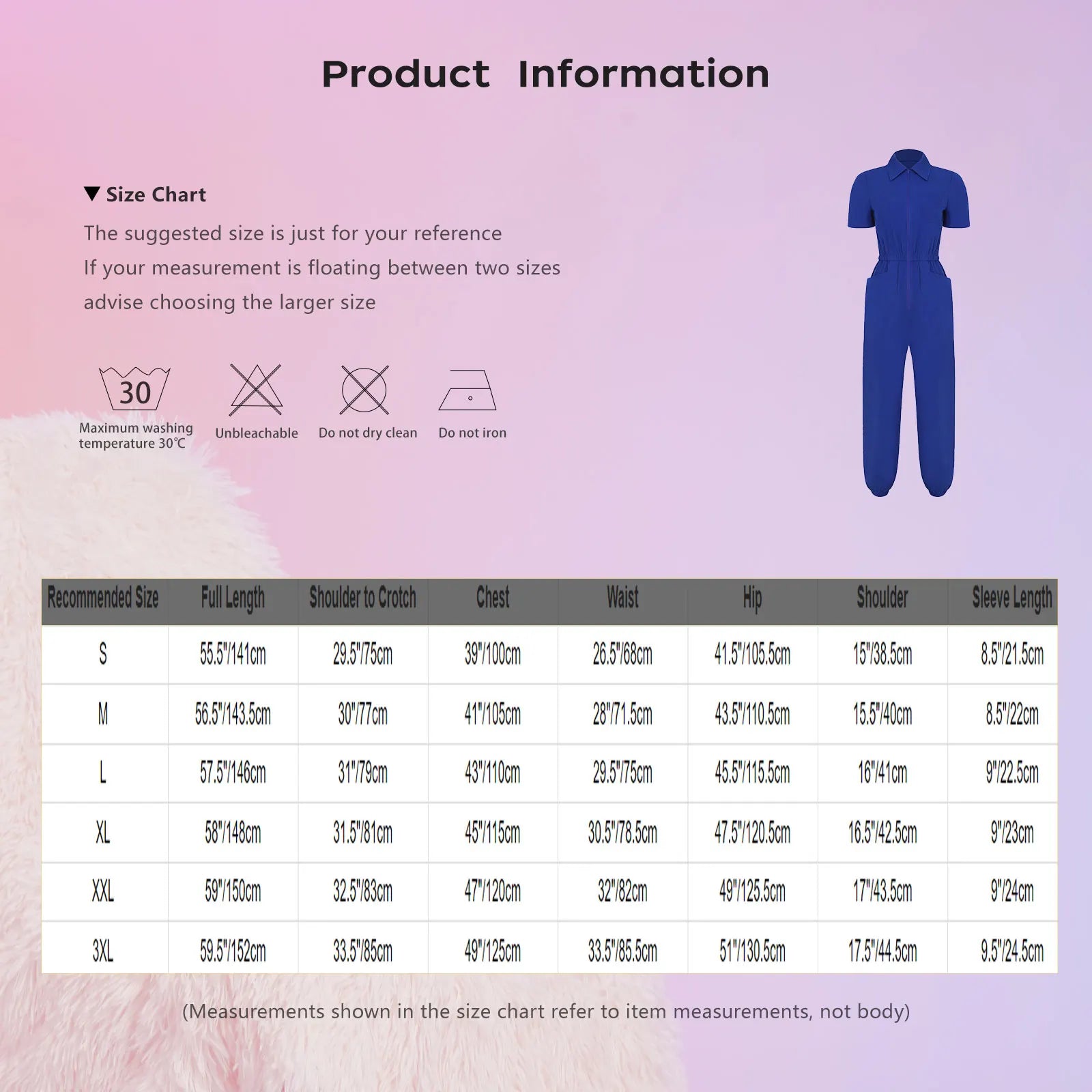 Womens Short Sleeve Scrubs Jumpsuit Front Zipper Elastic Waist Jogger Pants Rompers Nurse Doctor Workwear for Caring Nursing