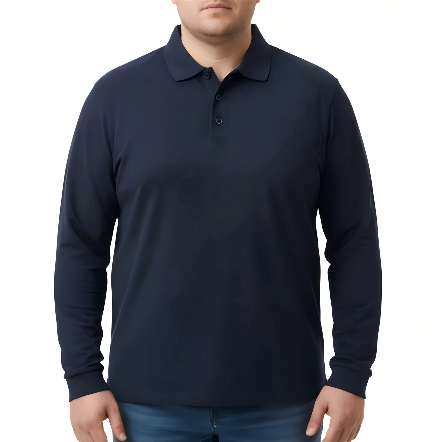 1XL-7XL Plus Size Men's Polo Shirts Long Sleeve Lapel Casual Breathable Comfortable Polo Shirt High Quality Male T-Shirt Clothes