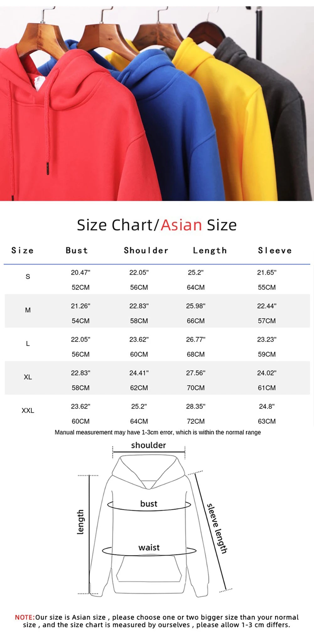 Fashion Brand Men's Hoodies New Spring Autumn Casual Hoodies Sweatshirts Men/Women Tops Candy Solid Color Hoodies Sweatshirt
