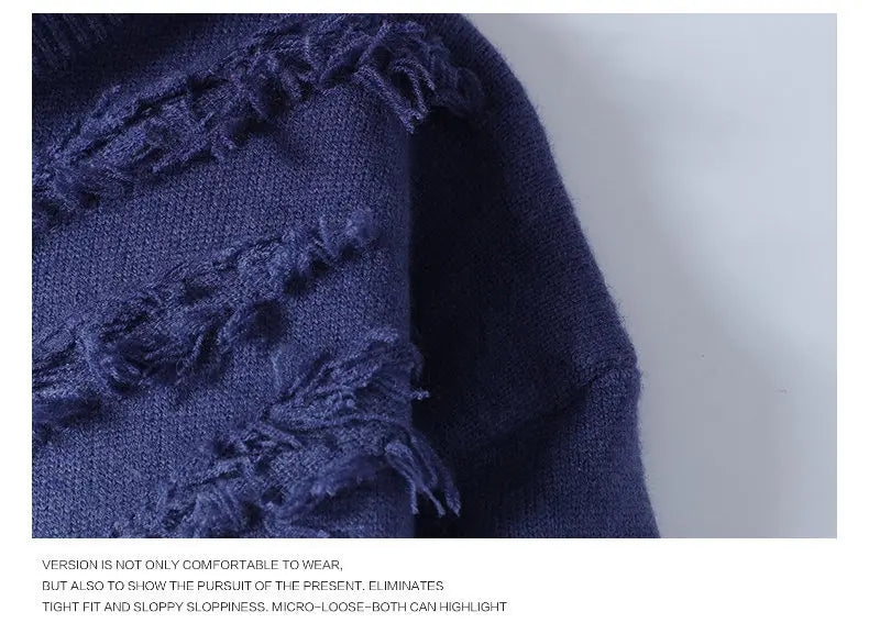 Winter Sweaters for male men thick O-neck sweater men Student youth sweaters autumn Men's wool Casual Knitwear Pullover