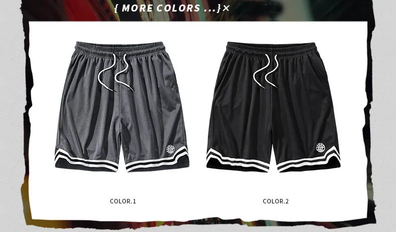Plus Size 7XL 8XL 9XL Men's Casual Basketball Shorts Hip Hop Streetwear Male Gyms Joggers Sportswear Bodybuilding Homme Shorts