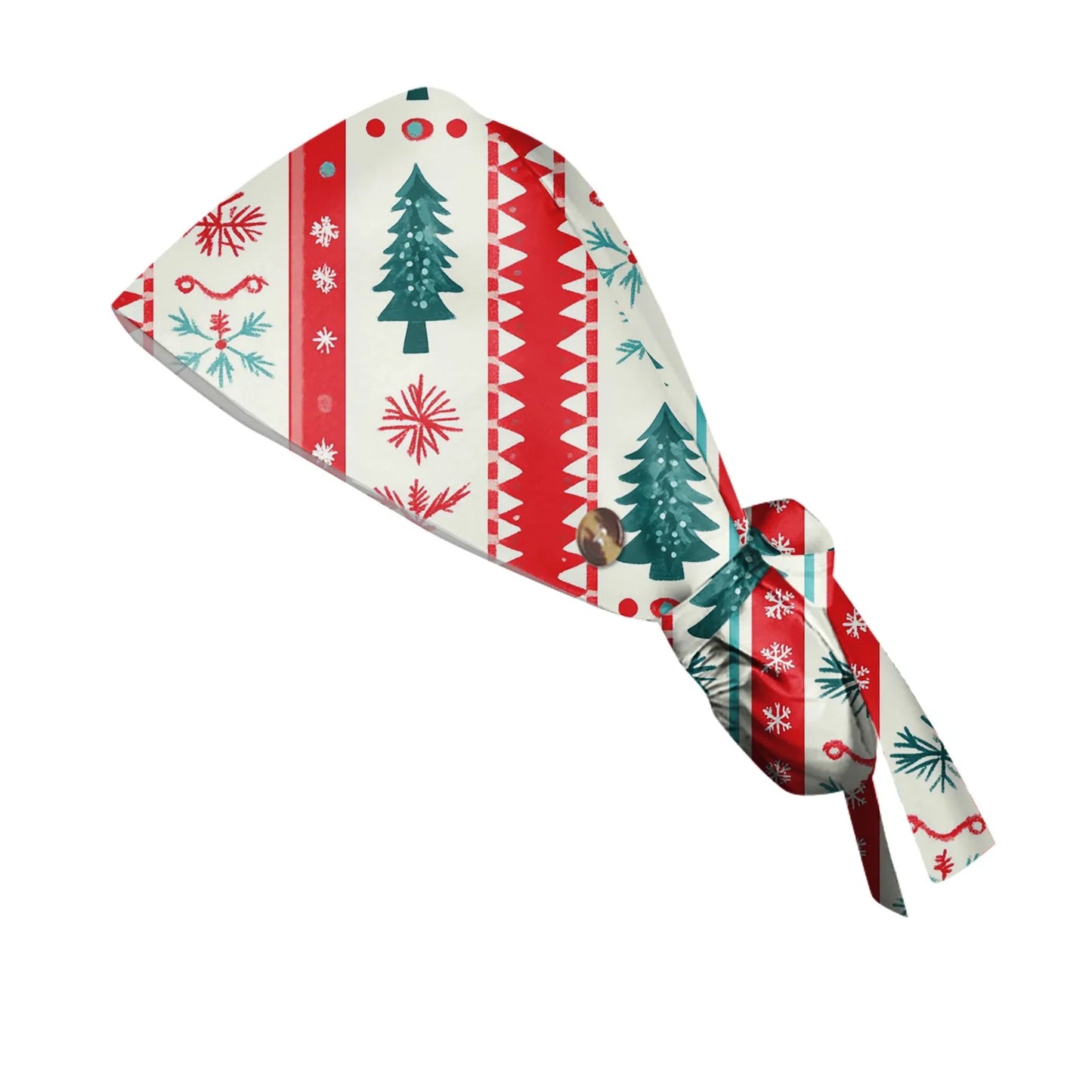 Christmas scrubs caps Pet shop hats Beauty Cleaning cap Wholesale prices cotton pet grooming nursing scrubs work cap