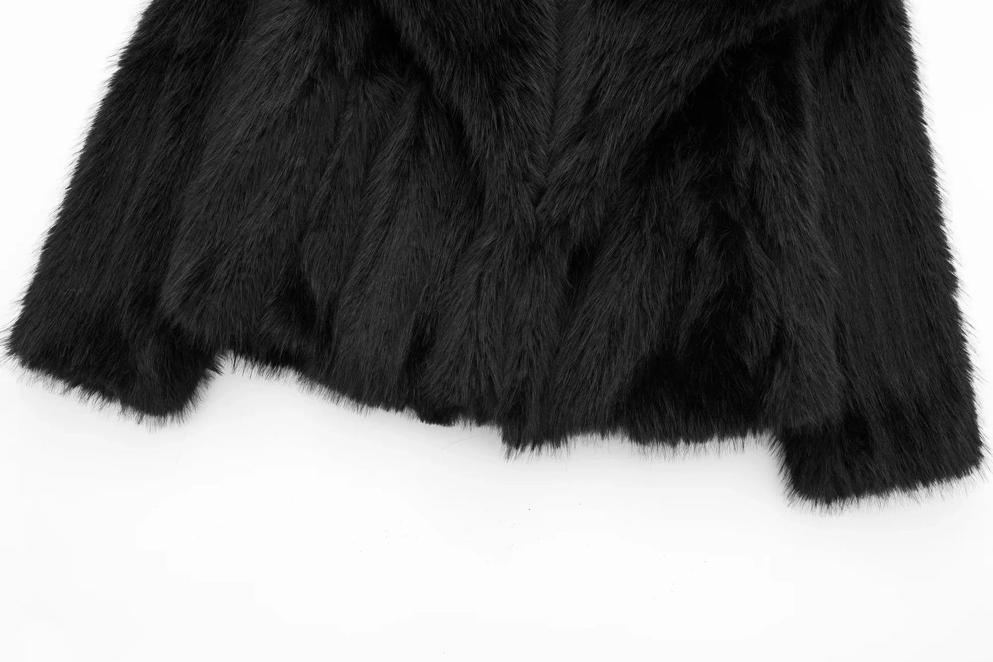 Winter Coats For Women Fashion New Faux Fur Long Sleeves Loose Coat Female Versatile High Street Women's Cardigan