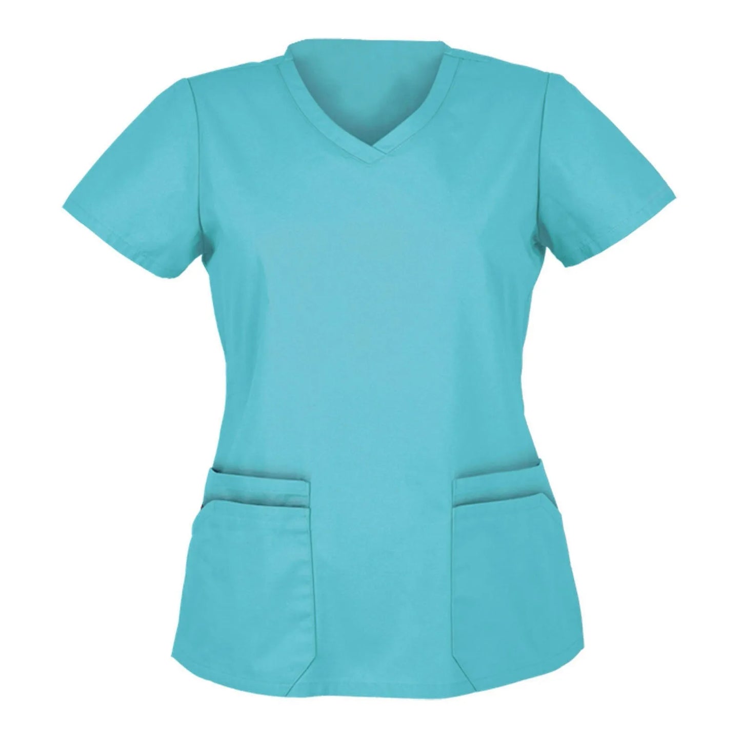 Hospital Scrubs Tops Doctors Uniform For Unisex Medical Supplies Dental Clinic Nurse Scrubs T-Shirt Women Medical Clinic Blouse