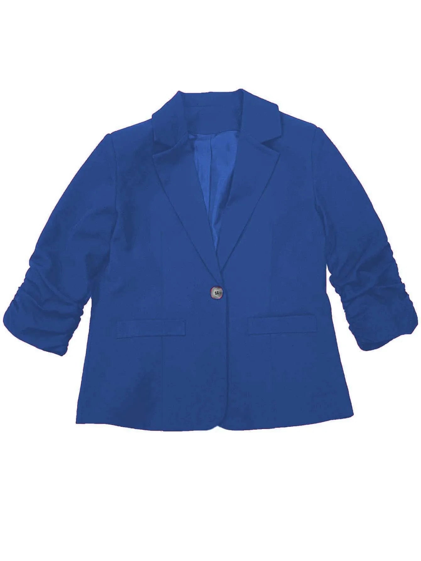 Women's Suit Jacket Formal Seven Quarter Sleeved Suit Business Casual Workwear Blazer