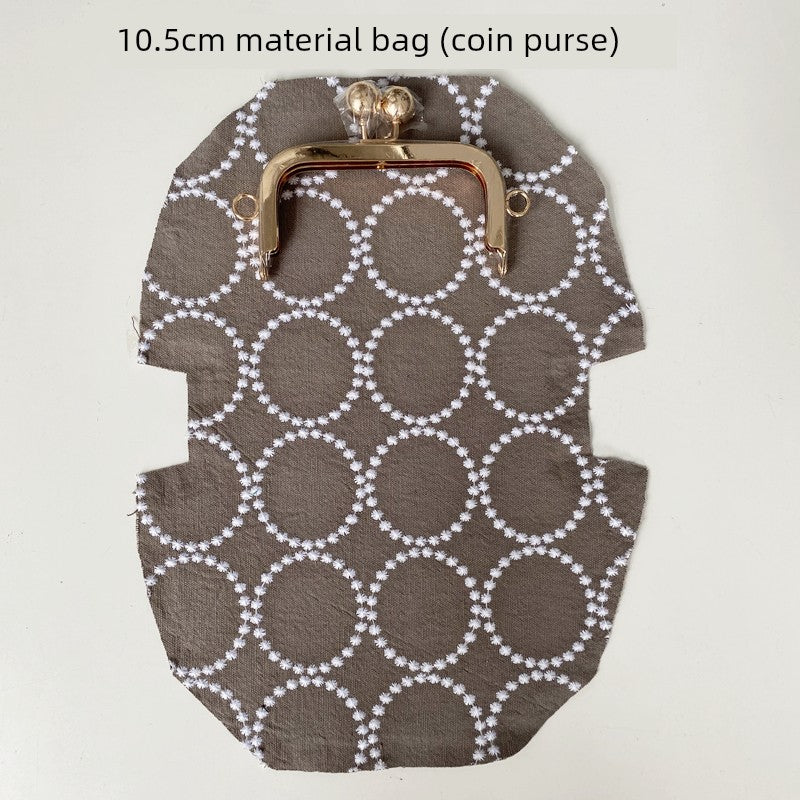 Machine Embroidery Extended Mobile Phone Bag Fabric