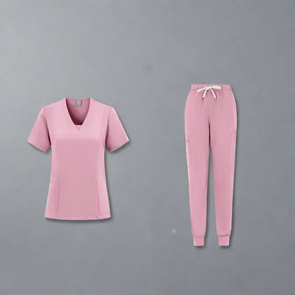 New Straight Pants Scrubs Set Medical Uniforms Stretch Tops with Pocket Nurse Uniform Surgery Suits Nursing Workwear Accessories