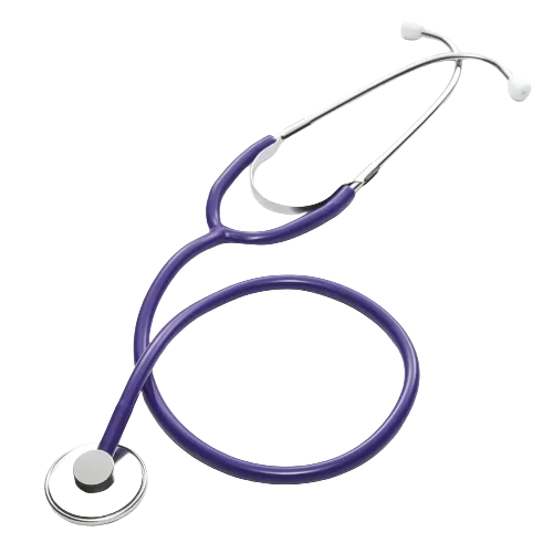 Portable Single Head Stethoscope Professional Cardiology Stethoscope Doctor Medical Equipment Student Vet Nurse Medical Device