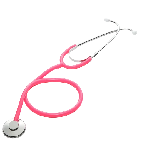 Portable Single Head Stethoscope Professional Cardiology Stethoscope Doctor Medical Equipment Student Vet Nurse Medical Device
