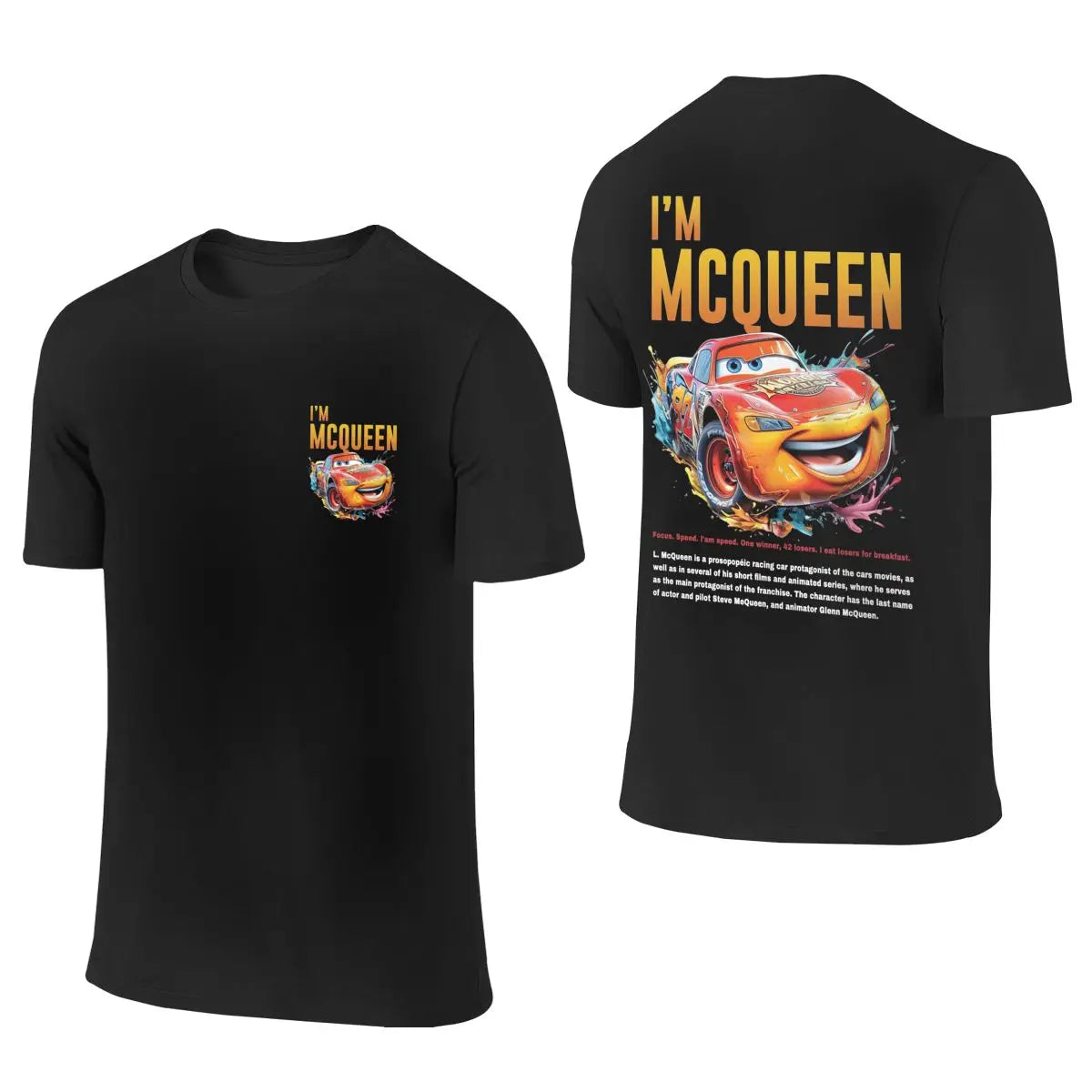 Romantic Lightning Mcqueen And Sally Matching T Shirt Outfits Double-Side Print Sally Mcqueen tshirt Tees for Couple Gifts