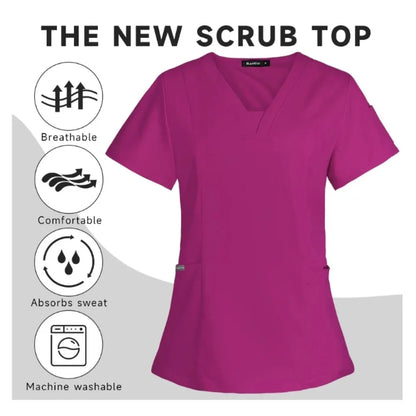Women Scrubs Nurse Accessories Medical Uniform Unisex Slim Fit Comfort Clinical Women Operating Room Work Uniform Jogger Suit