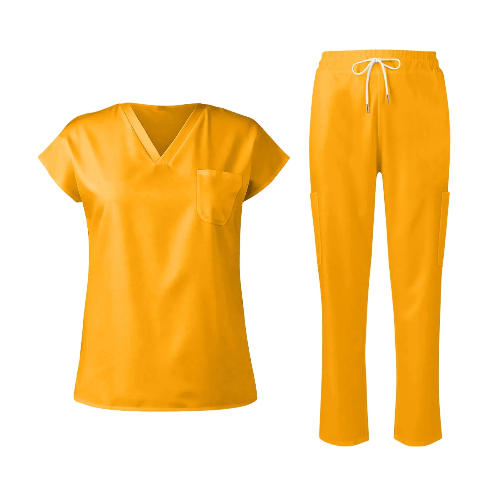Scrubs Medical Uniform Women and Man Scrubs Set Medical Scrubs Top and Pants