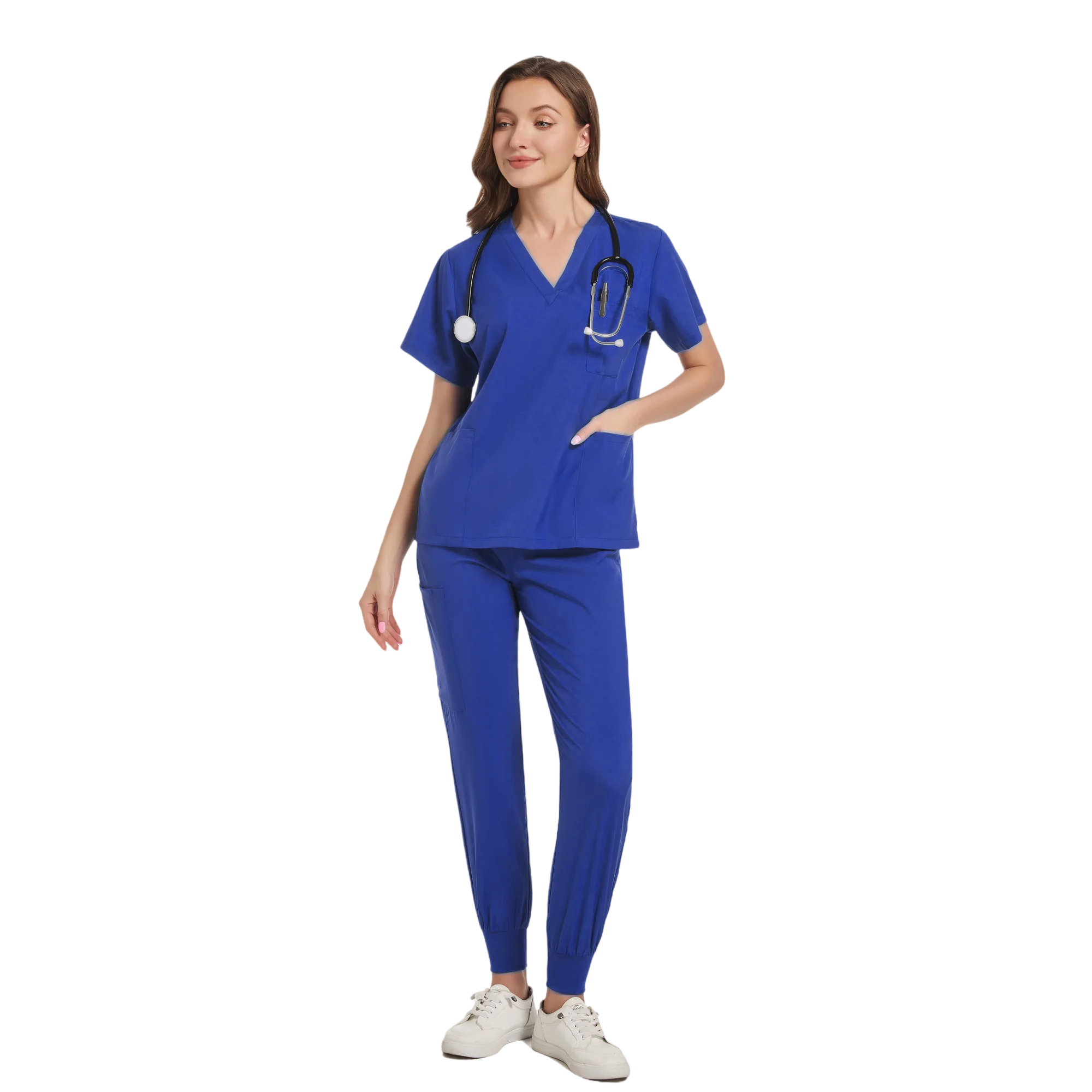 Women Scrub Set Surgical Nursing Scrub Sets Hospital Uniform Medical Factory Wholesale Uniforms Womens Custom Scrubs