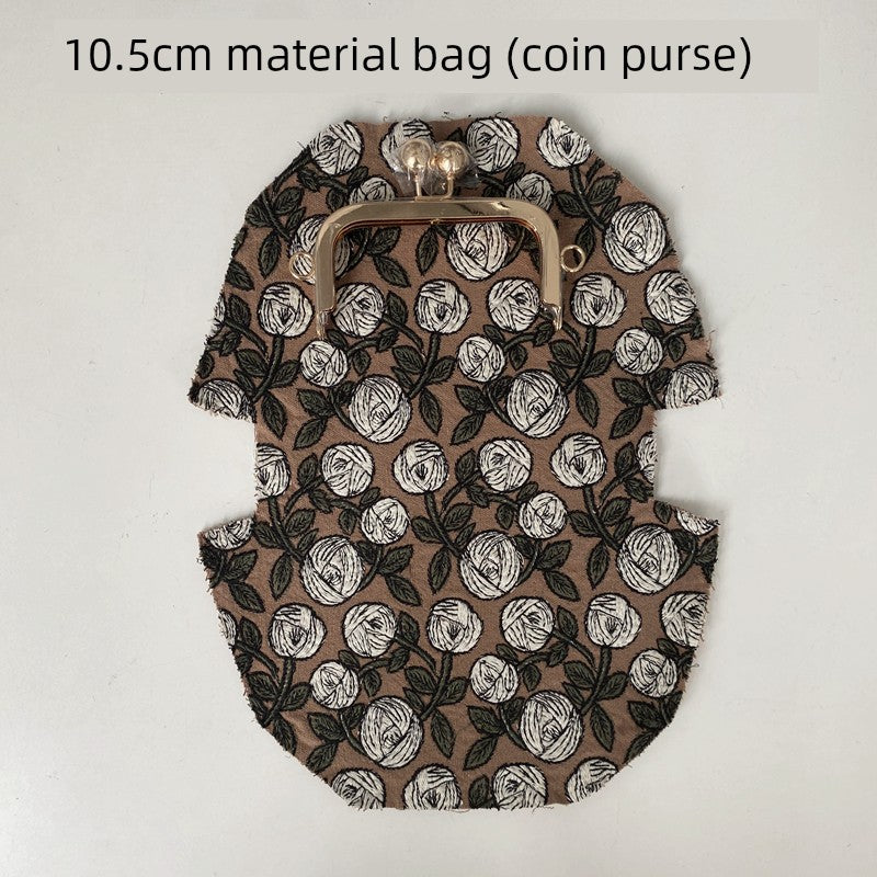 Machine Embroidery Extended Mobile Phone Bag Fabric