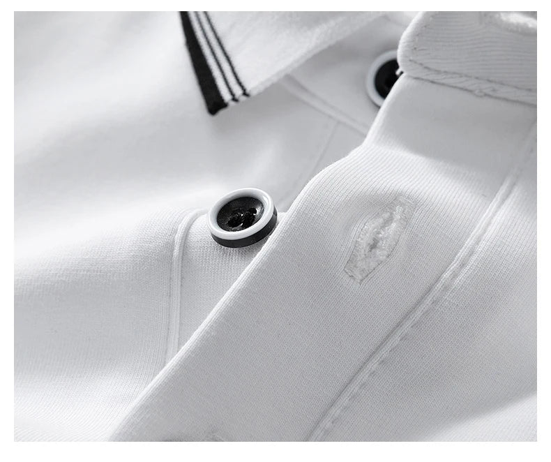Oversized Men 7XL Polo Shirt 8XL 2025 Summer 95% Cotton Breathable Short Sleeve Collar Business Shirt Golf Man Top Clothes