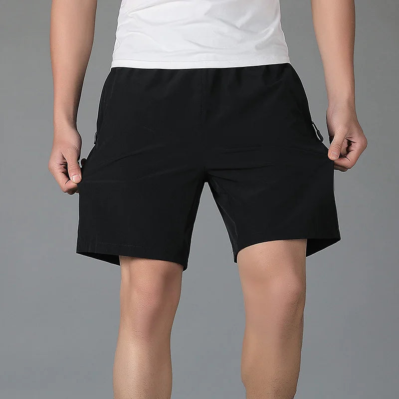 Plus Size 11XL 12XL Summer Men Solid Sport Shorts Mens Breathable Beach Shorts Men Large Quick Dry Jogger Shorts Male 9XL 10XL