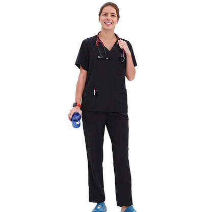 Doctor Nurse Scrub Set Hospital Uniforms Clinic Medical Surgeon Nursing Clothes Dental Pediatric Beauty Salon Work Suit S23