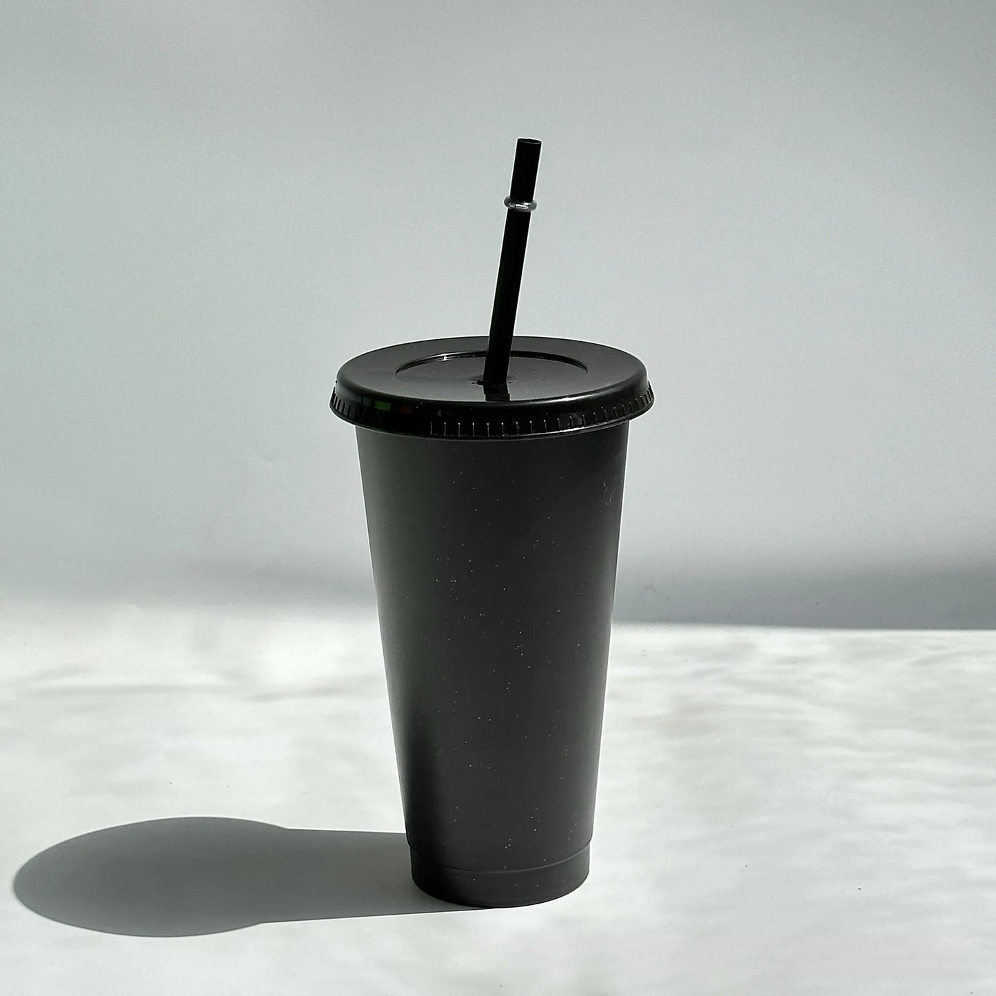 PlasticCupsWithLids And StrawsJuice Milk Tea Coffee CupsDrinking CupCold CupsColor Changing Cups, Glitter Cups ChangingPartyCups