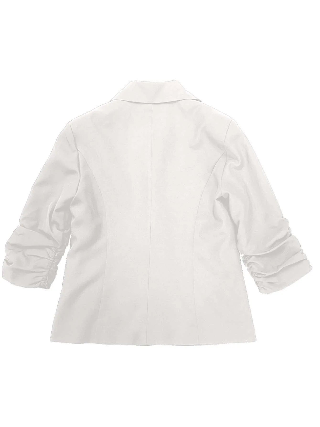 Women's Suit Jacket Formal Seven Quarter Sleeved Suit Business Casual Workwear Blazer