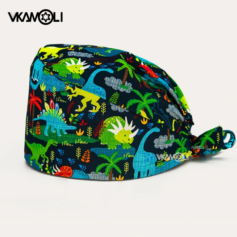 Fashionable and functional nurse accessories High-quality surgical caps for women and man in the medical field scrub cap