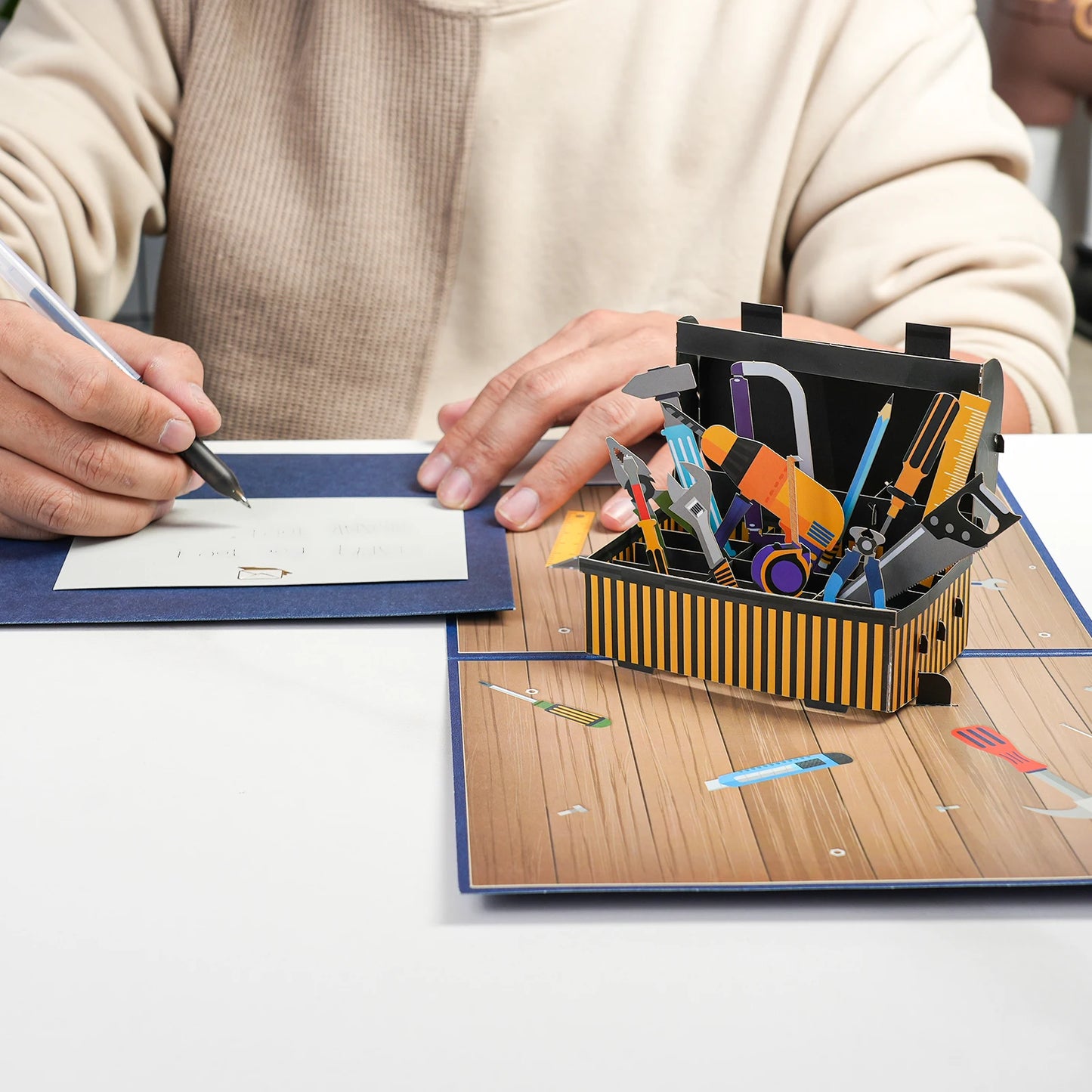 Fathers Day Cards 3D Pop-Up Father Birthday Greeting Card for Dad, Father's Day Gift for Dad