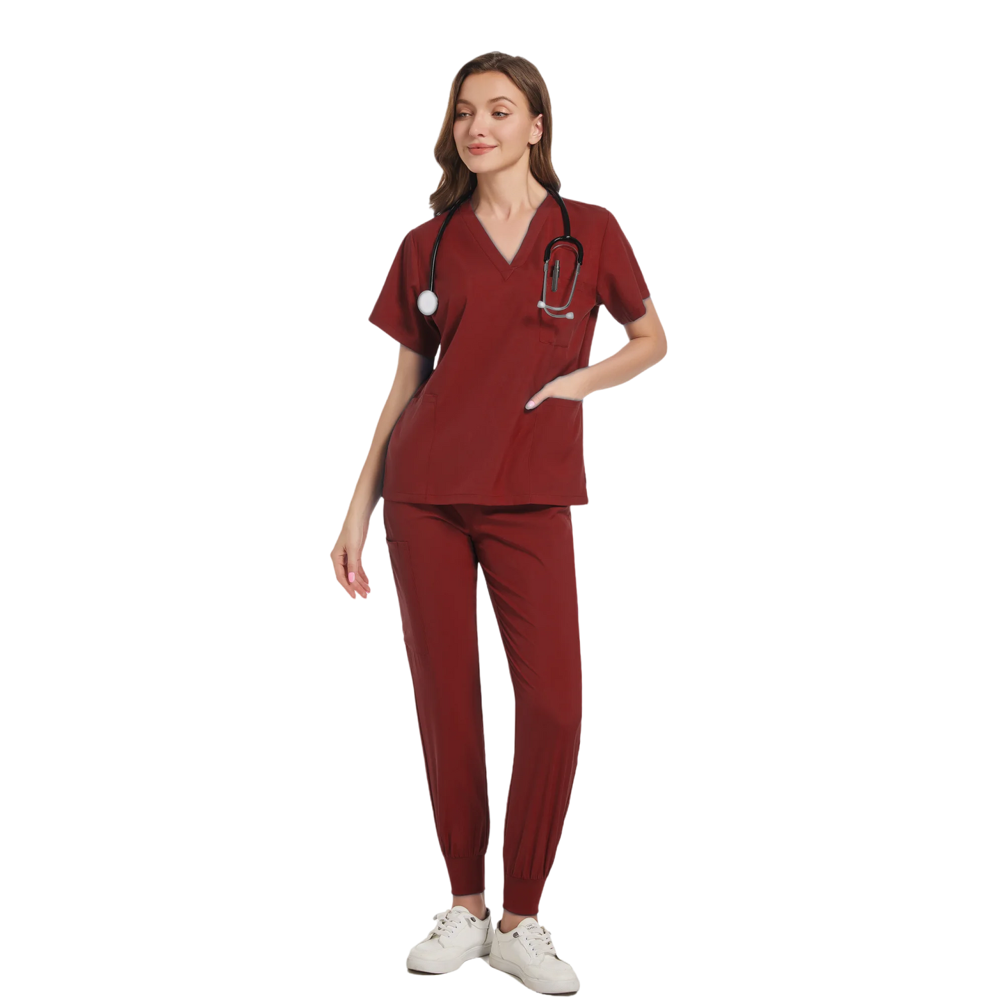 Women Scrub Set Surgical Nursing Scrub Sets Hospital Uniform Medical Factory Wholesale Uniforms Womens Custom Scrubs