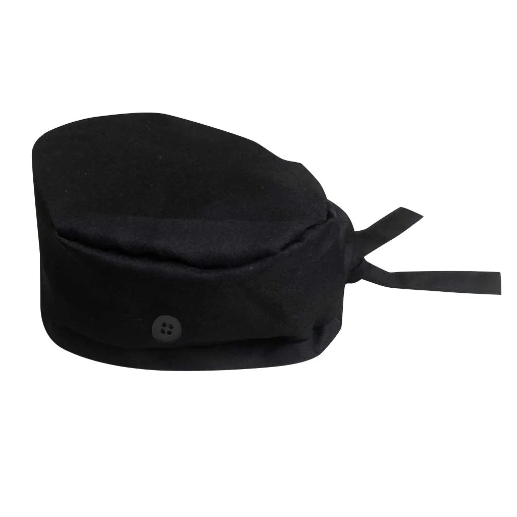 Solid Color Scrubs Caps With Button Pet Grooming Agency Work Scrubs Beauty Work Hats Lab Nursing Scrubs Cap Gorro Enfermera