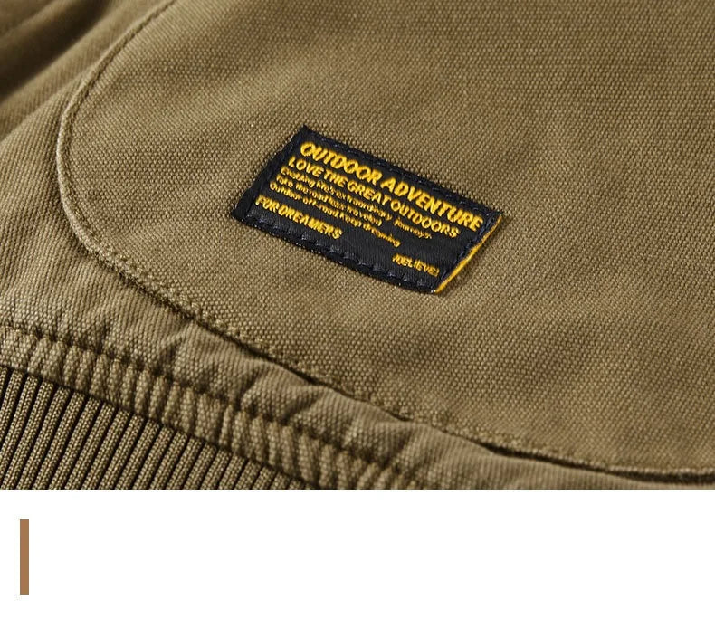 Winter Bomber Jacket 100% Cotton Hooded Warm Thick Overcoat Quilted Cotton Padded Tactical New Parkas Thermal Parkas Coats