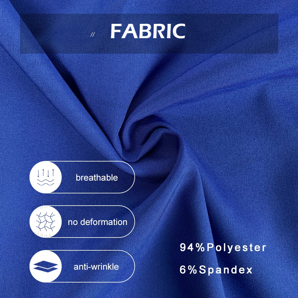 Wholesale Scrubs Uniforms Sets Medical Scrub Stretch Suit Healthcare Nursing Articles Unisex Surgical Uniforms Woman Men Uniform