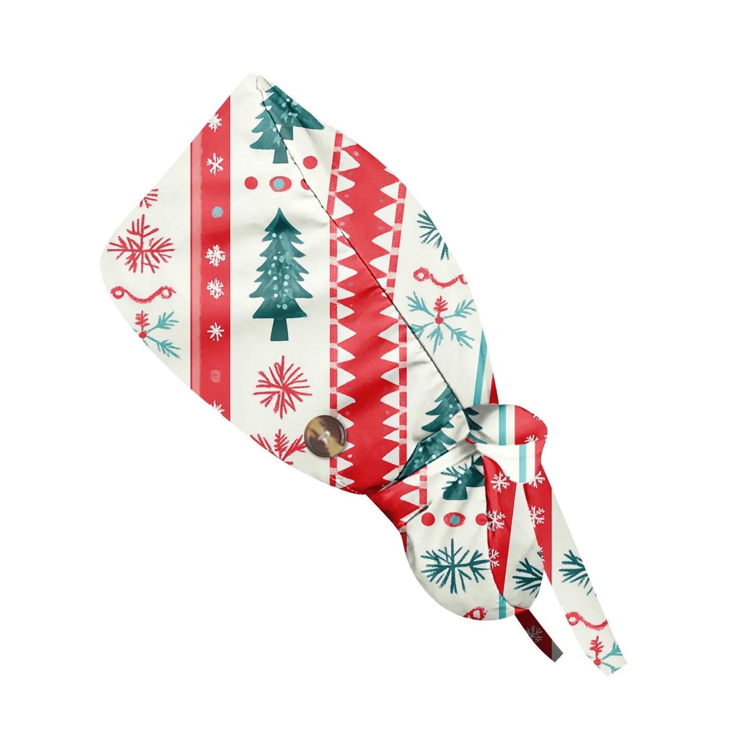 Christmas scrubs caps Pet shop hats Beauty Cleaning cap Wholesale prices cotton pet grooming nursing scrubs work cap