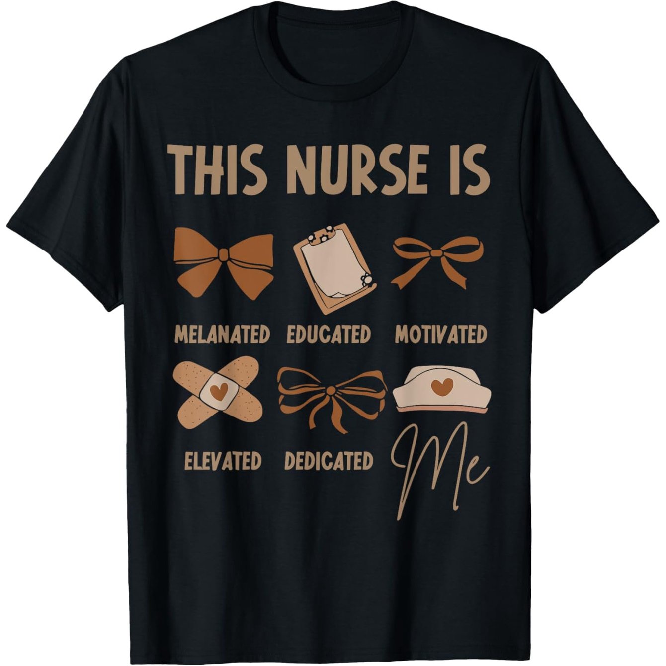 Black History Month Nurse Graduation T-Shirt - Soft, Breathable 100% Cotton Tee with "This Nurse is" Graphic Design, Comfortable Short Sleeve, Perfect Gift for Nurses, Sizes S-XXXL