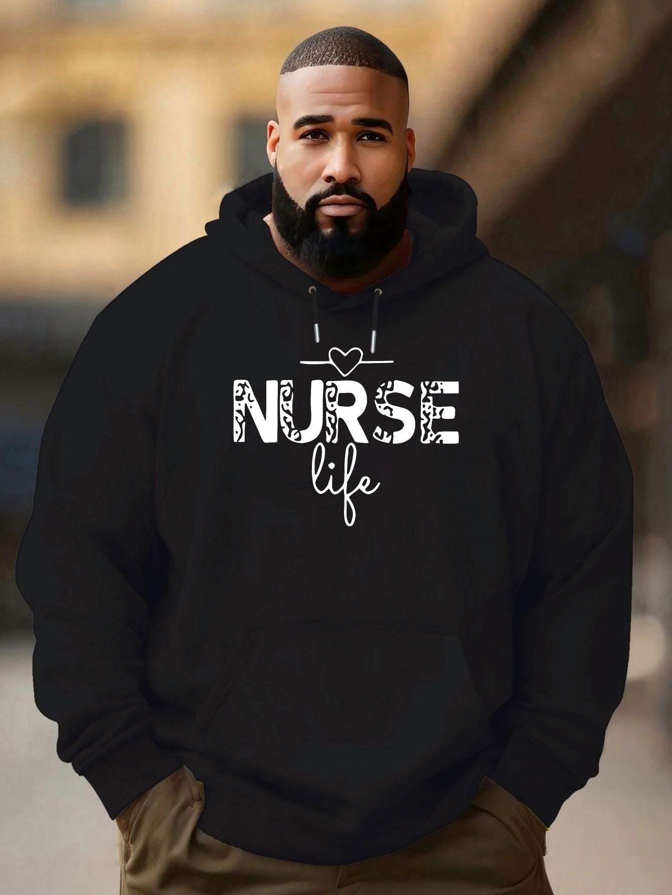 [New Autumn Fashion Brand Sweater] Nurse 2024 New Printed Autumn And Winter Plush Youth Versatile Spring And Autumn Style Plus Dalian Hat Fashion Brand Sweater