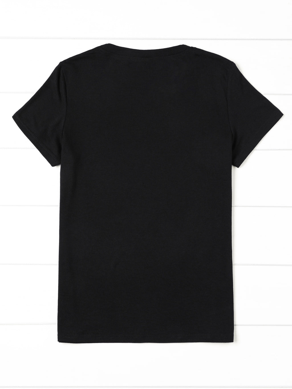 Women's Easter Nurse Graphic T-Shirt - Black Short Sleeve Crew Neck, Colorful Medical Themed Print, Soft Casual Top for Spring & Summer