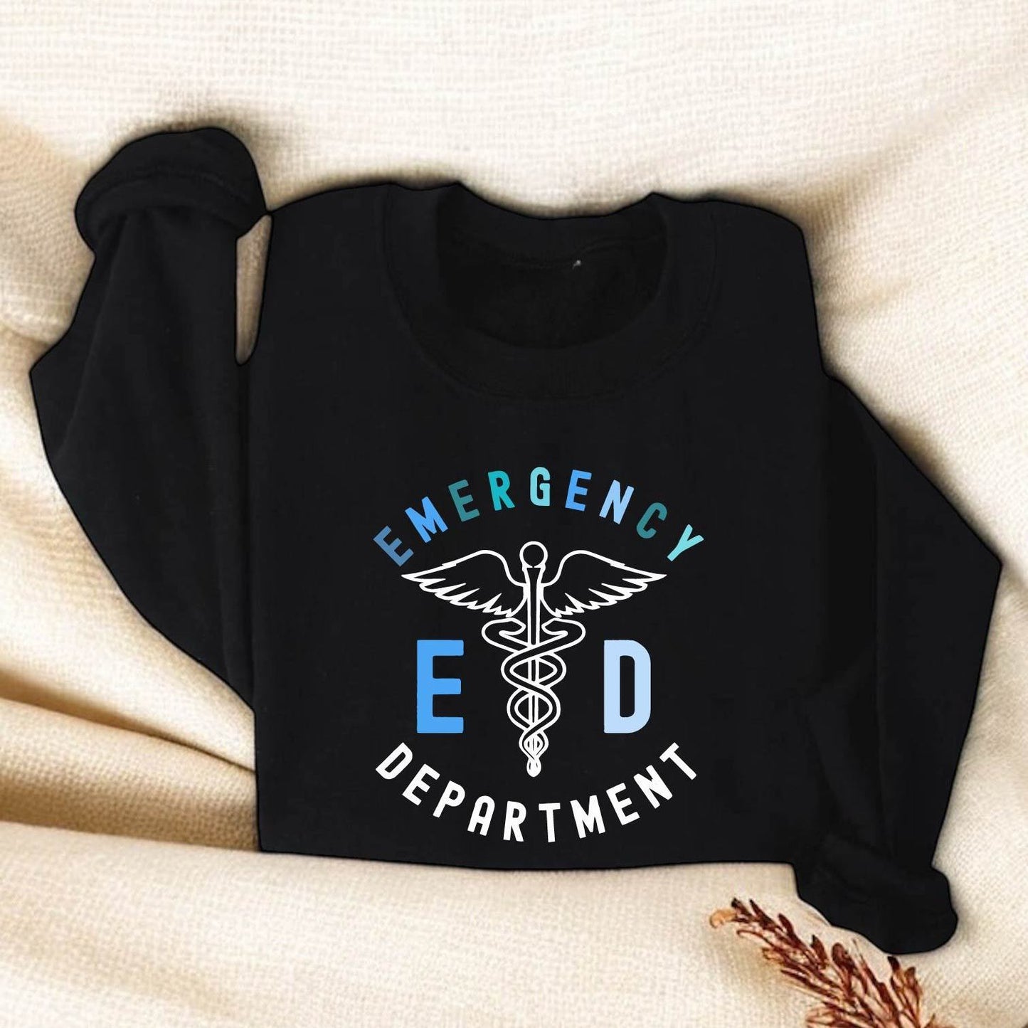 TT1581 Emergency Department Sweatshirt, Emergency Room Nurse Sweatshirt, Healthcare Worker Sweatshirt, Matching Nursing Crew Sweatshirt