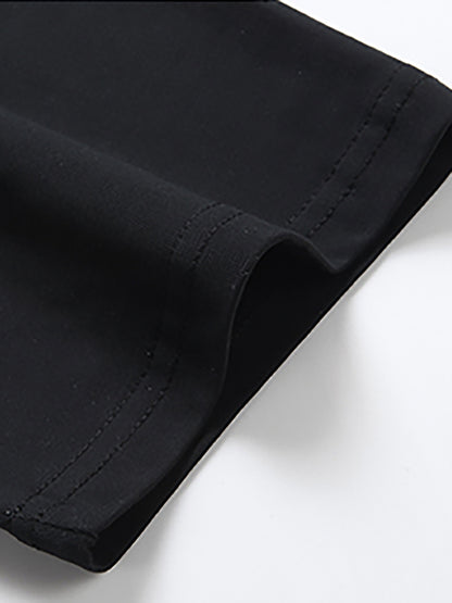 1pc, 100%, Nurse Assistant Pattern Printed T-Shirt, Seasonal Casual Men'S T-Shirt, Round Neck Pure Short Sleeved T-Shirt, Outdoor Sports, Holiday Gift