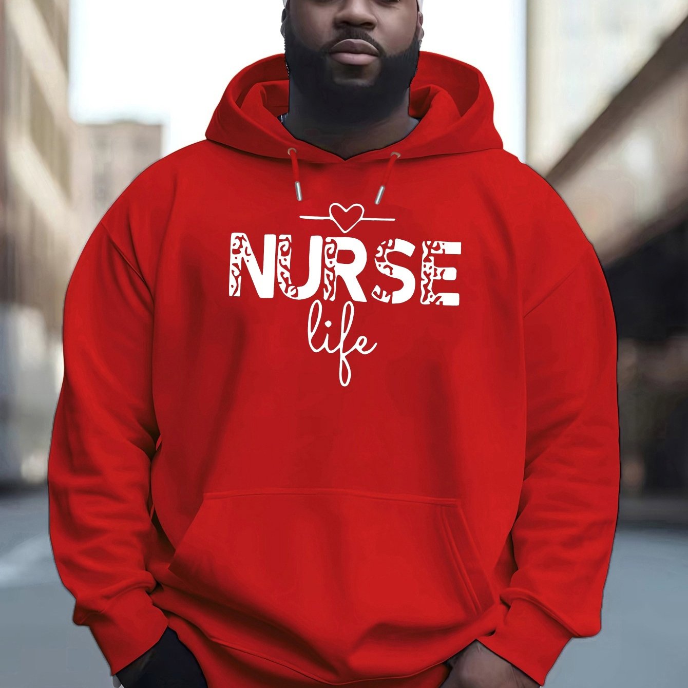 [New Autumn Fashion Brand Sweater] Nurse 2024 New Printed Autumn And Winter Plush Youth Versatile Spring And Autumn Style Plus Dalian Hat Fashion Brand Sweater